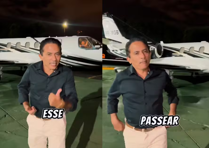 Após mansão e dois carros, Manoel Gomes, do hit 'Caneta azul', ostenta jatinho: 'Abusei de trânsito'